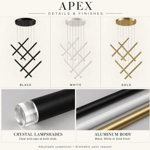 Apex Modern Staircase Chandelier Modern Chandelier