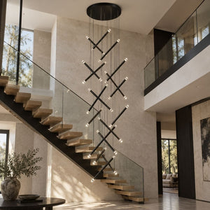 Apex Modern Staircase Chandelier Modern Chandelier