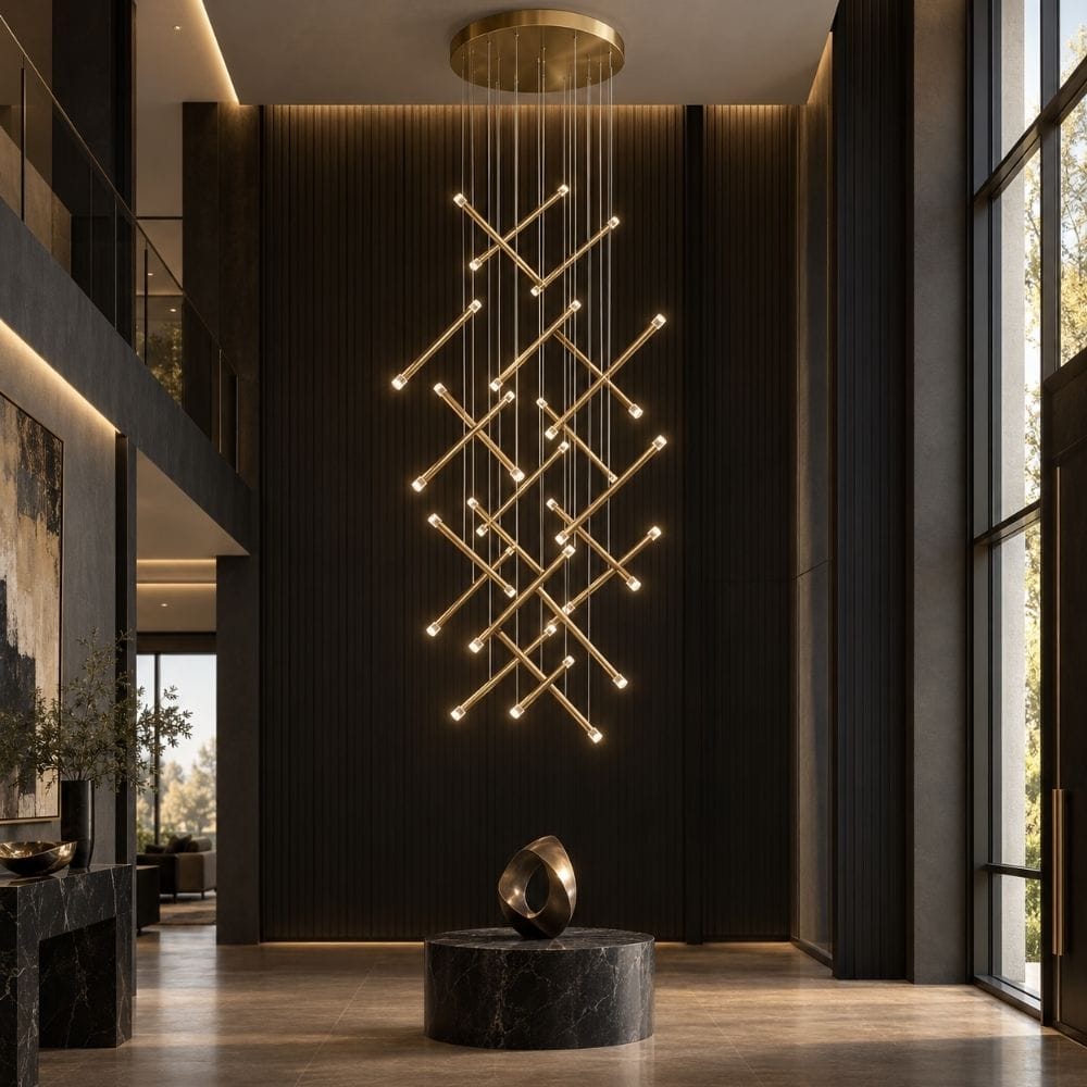 Apex Modern Staircase Chandelier Modern Chandelier