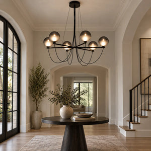 Arc Modern Black Chandelier Modern Chandelier
