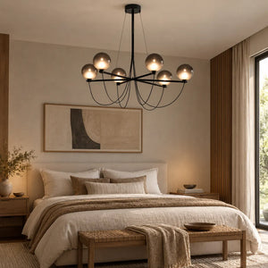 Arc Modern Black Chandelier Modern Chandelier