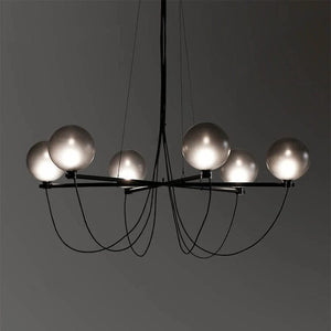 Arc Modern Black Chandelier Modern Chandelier