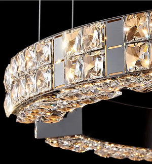 Arven Modern Crystal Ring Chandelier Modern Chandelier