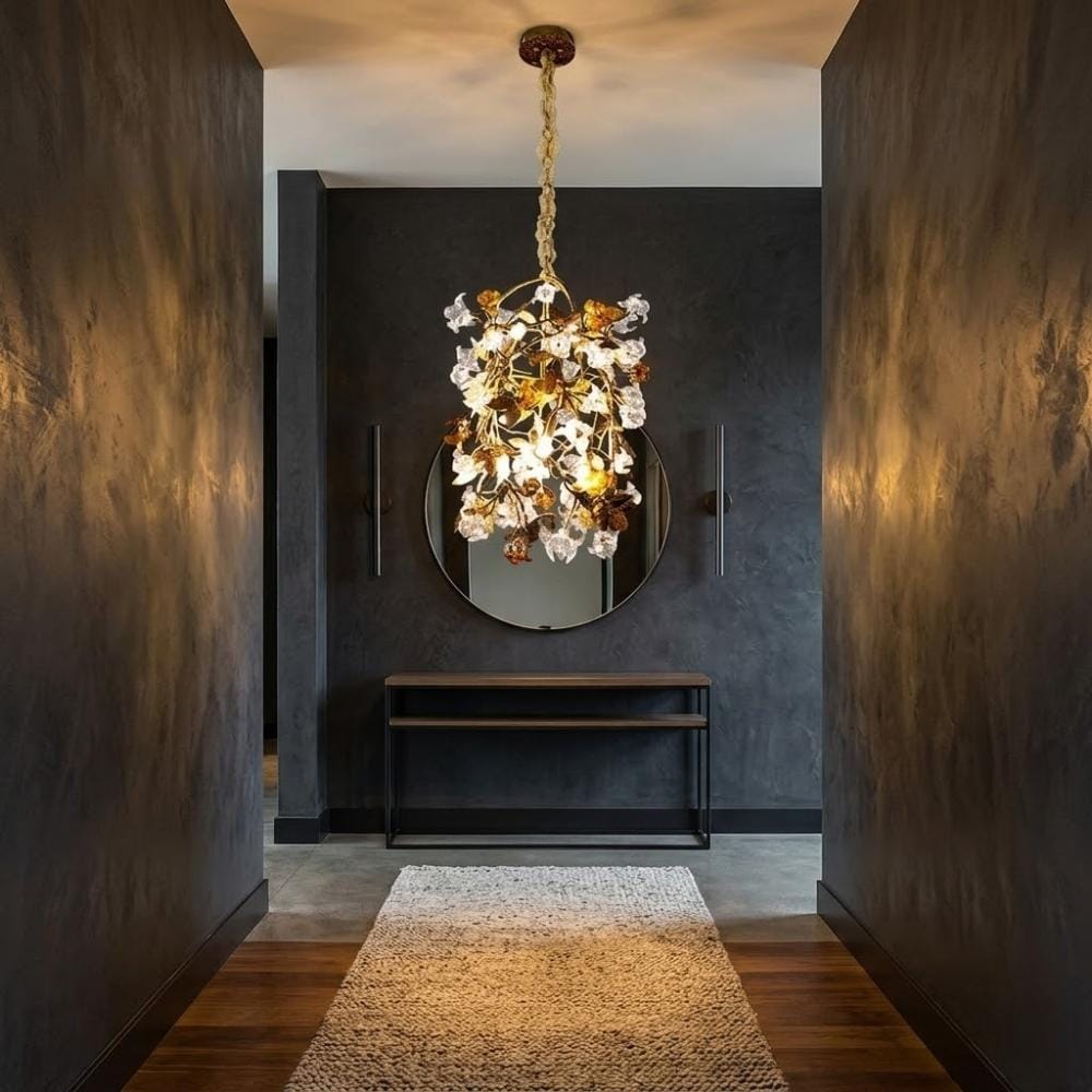 Astor Rustic Brass Pendant Light Modern Chandelier