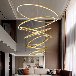 Asty Modern Ring Led Chandelier Modern Chandelier