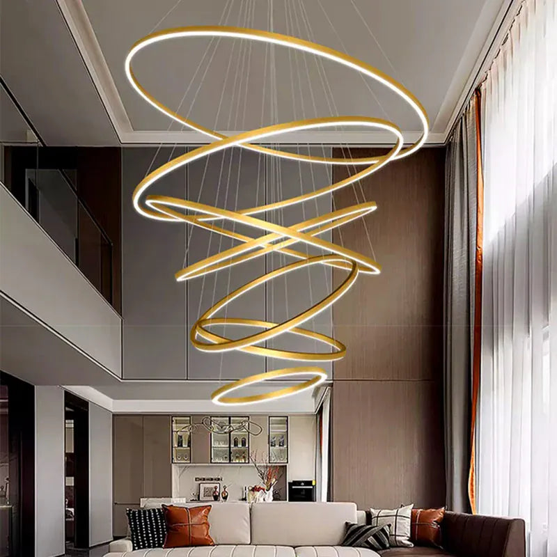 Asty Modern Ring Led Chandelier Modern Chandelier