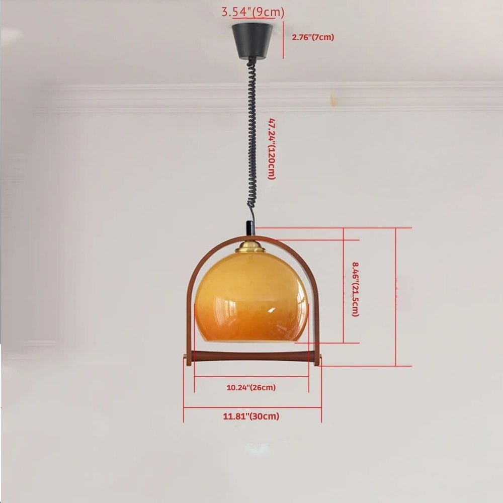 Audrey Retractable Pendant Light Modern Chandelier