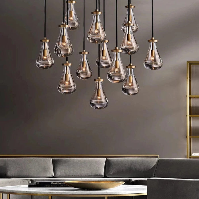 Aura Modern Copper Chandelier warm metal 2026 direction