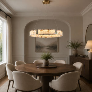 Aurelle Contemporary Round Chandelier Modern Chandelier