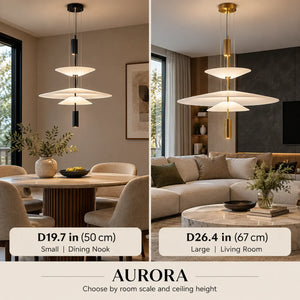 Aurora Modern Led Pendant Light Modern Chandelier