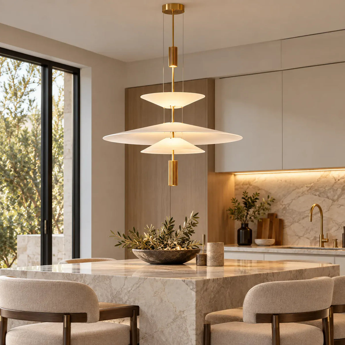 Aurora Modern Led Pendant Light Modern Chandelier