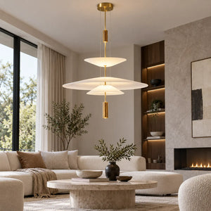 Aurora Modern Led Pendant Light Gold / Medium / Warm White 3000K Modern Chandelier