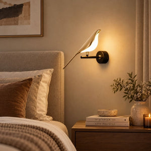 Avielle Modern Bird Wall Sconce 1 / Warm Light 3000K Modern Chandelier