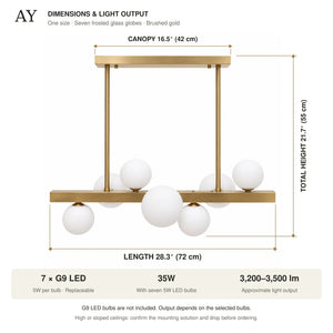 Ay Modern Linear Kitchen Island Light Modern Chandelier