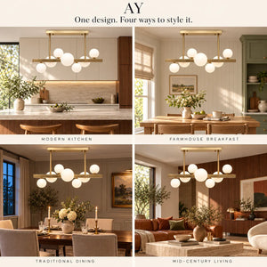 Ay Modern Linear Kitchen Island Light Modern Chandelier