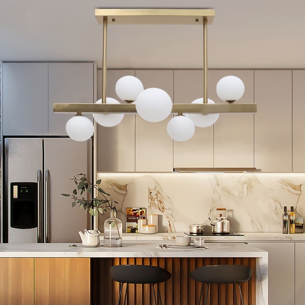 Modern Linear Kitchen Island Light