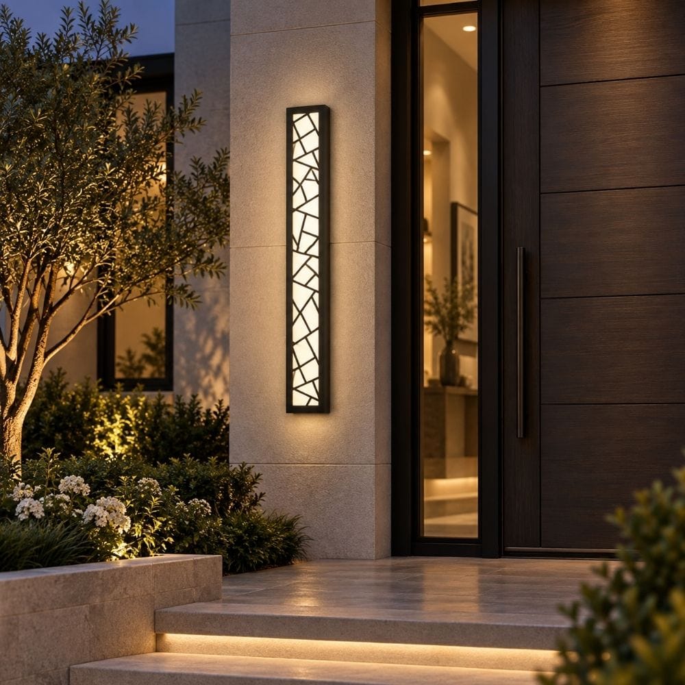 Bely Waterproof Outdoor Wall Light for exposed positions