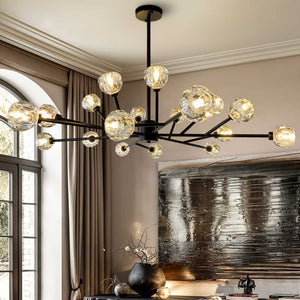 Black Traditional Crystal Chandelier Modern Chandelier