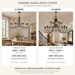 Black Wrought Iron Chandelier Modern Chandelier
