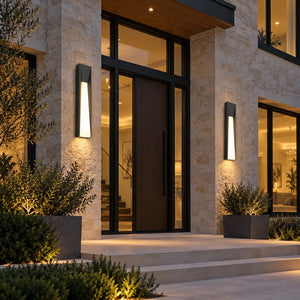 Blaze Black Outdoor Wall Lamp Modern Chandelier