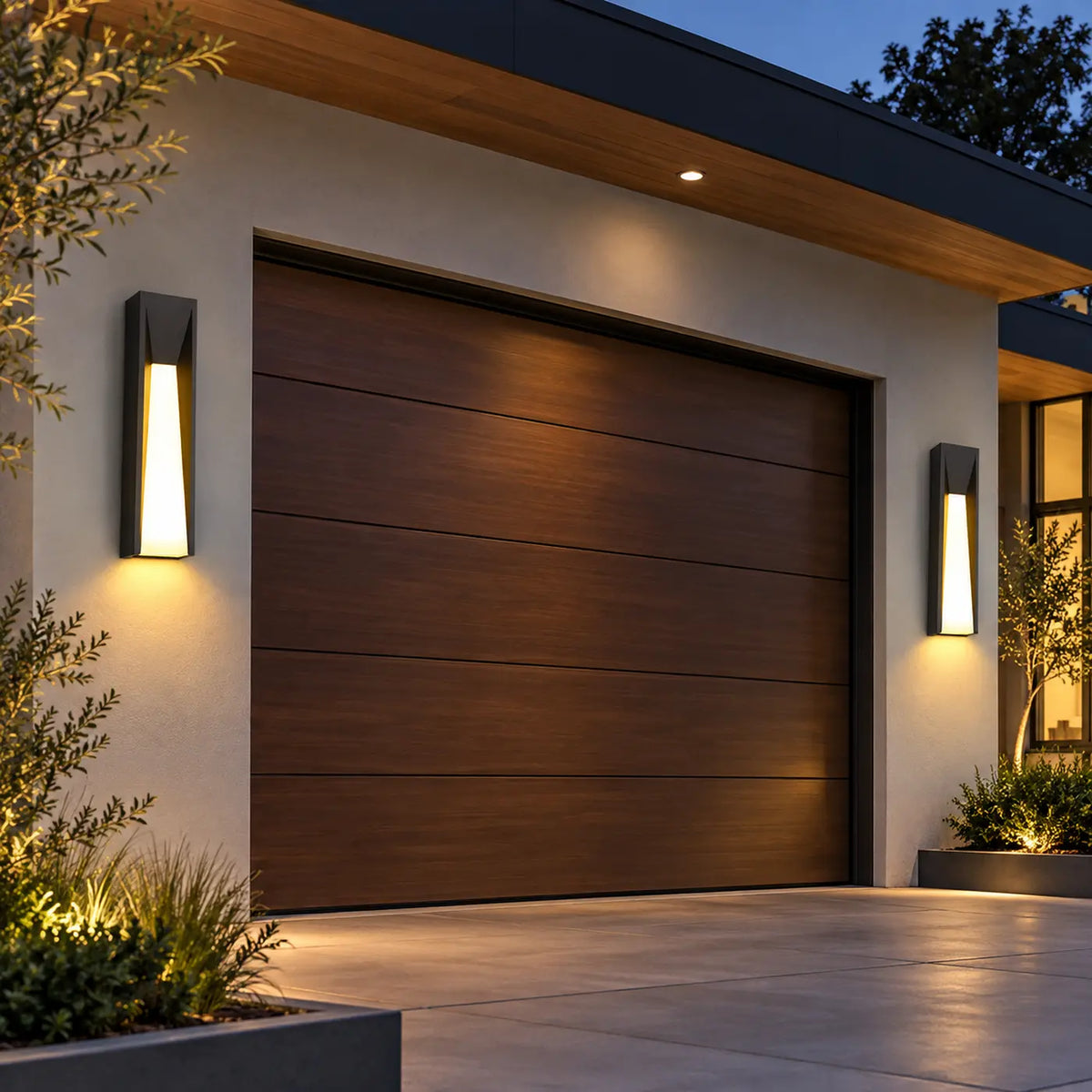 Blaze Black Outdoor Wall Lamp Modern Chandelier