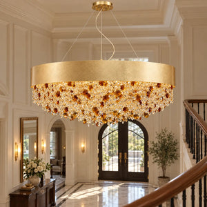 Bray Modern Gold Crystal Chandelier Modern Chandelier