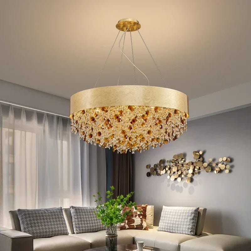 Bray Modern Gold Crystal Chandelier Modern Chandelier