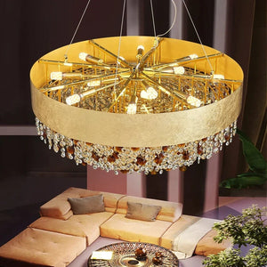 Bray Modern Gold Crystal Chandelier Modern Chandelier