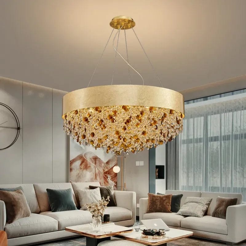 Bray Modern Gold Crystal Chandelier Modern Chandelier