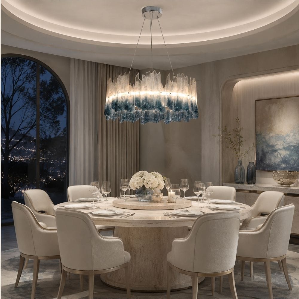 Caldris Modern Art Glass Chandelier Modern Chandelier