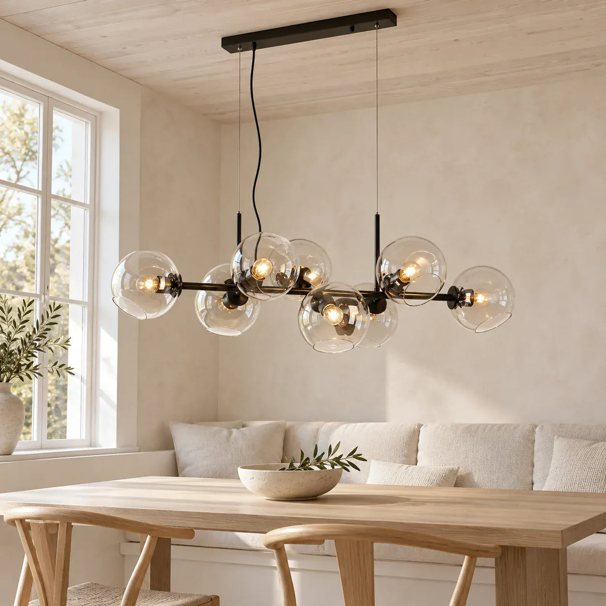 Cara Mid-century Globe Chandelier Modern Chandelier