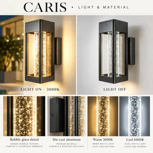 Caris Modern Outdoor Wall Sconce Modern Chandelier