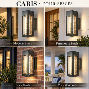 Caris Modern Outdoor Wall Sconce Modern Chandelier