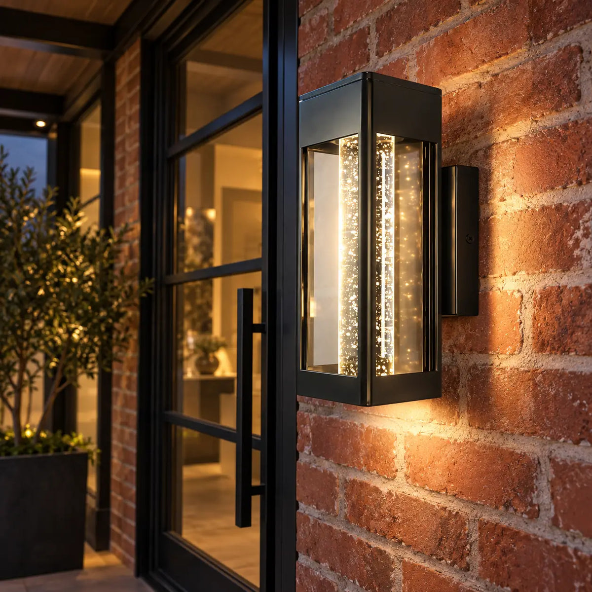 Caris Modern Outdoor Wall Sconce H13.74" (34.9cm) / Warm White 3000K Modern Chandelier