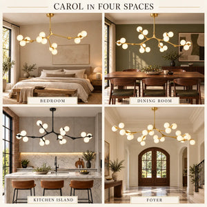 Carol Branch Bubble chandelier Modern Chandelier