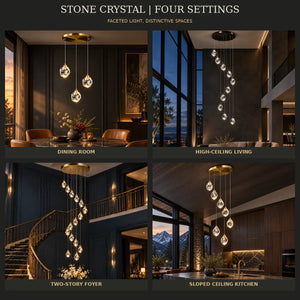 Crystal Staircase Chandelier Modern Chandelier