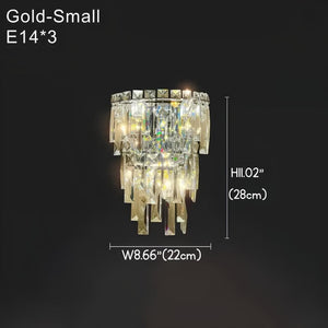 Cyra Modern Crystal Wall Lamp Modern Chandelier