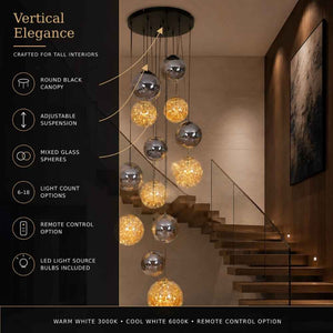 Danny Stairway Lighting Chandelier Modern Chandelier