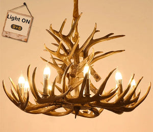 Dennis Faux Antler Chandelier Modern Chandelier