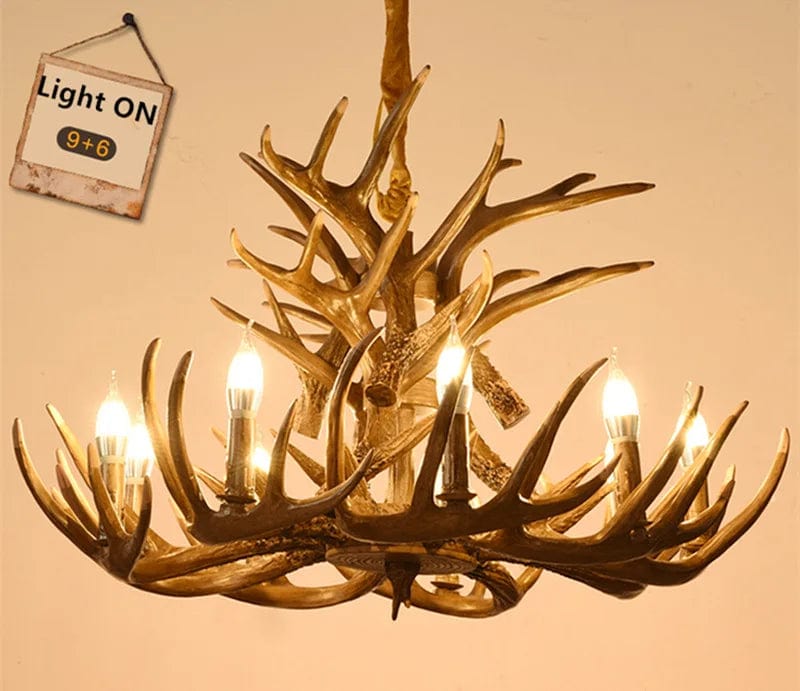 Dennis Faux Antler Chandelier Modern Chandelier