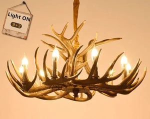 Dennis Faux Antler Chandelier Modern Chandelier