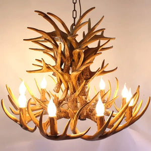 Dennis Faux Antler Chandelier Modern Chandelier