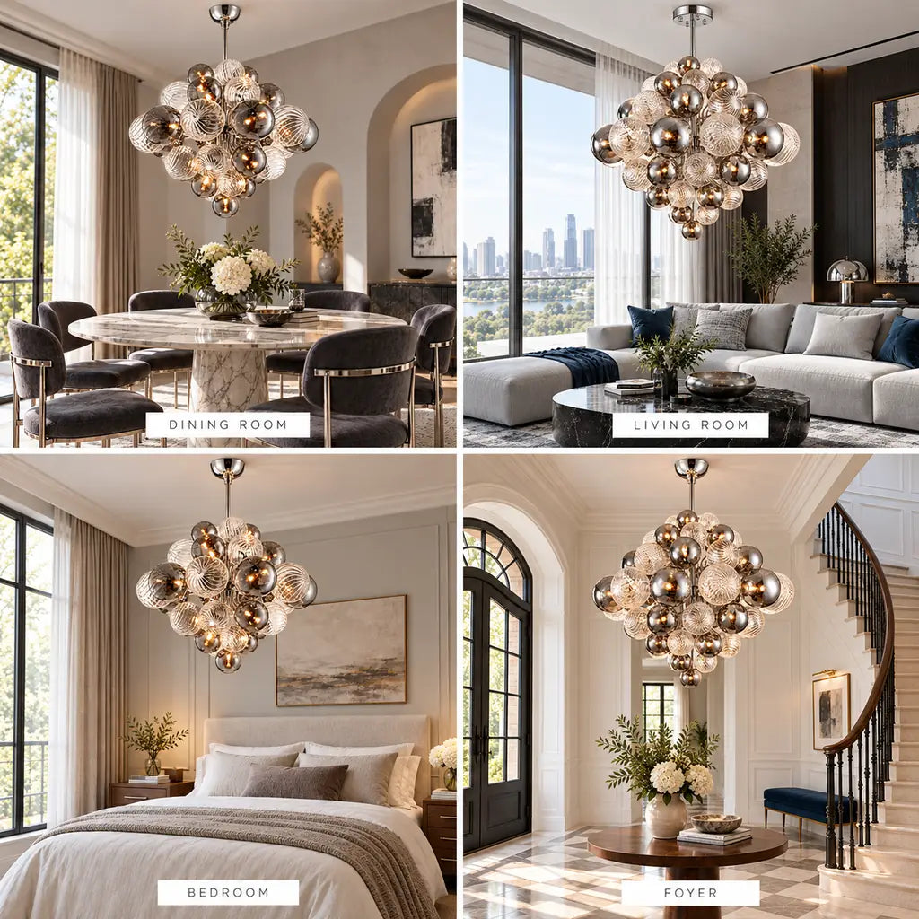 Elise Sputnik Bubble Chandelier Modern Chandelier