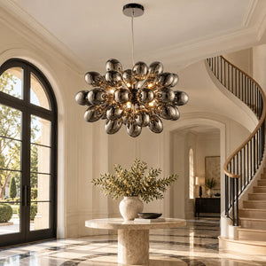 Ellen Black Bubble Chandelier Modern Chandelier