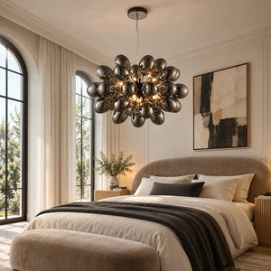 Ellen Black Bubble Chandelier Modern Chandelier