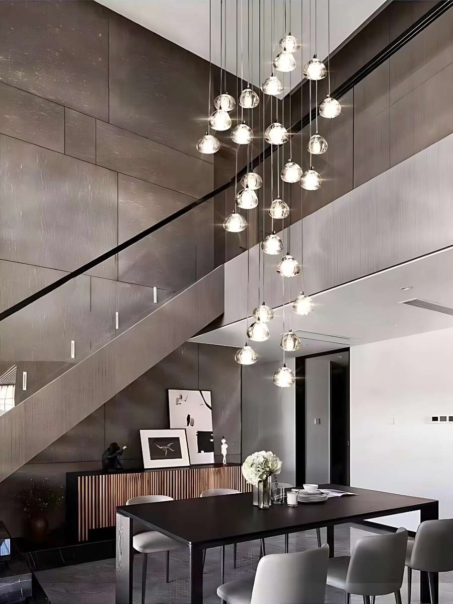 Staircase Chandeliers Tall Stairwell Statement Styles Modern Chandelier Staircase Chandeliers Tall Stairwell Statement Styles Modern Chandelier