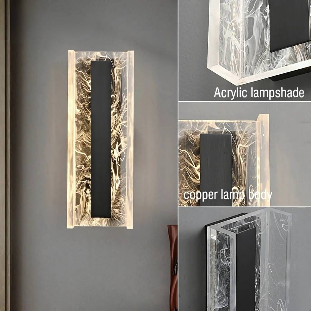 Esne Acrylic Wall Sconce Modern Chandelier