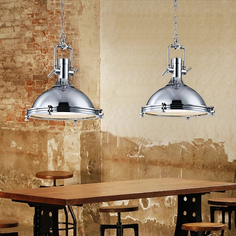 Vintage Concrete Pendant Light – Industrial Retro Hanging Lamp, E27 Base, Warm Glow, For Kitchen Island & Restaurant Decor