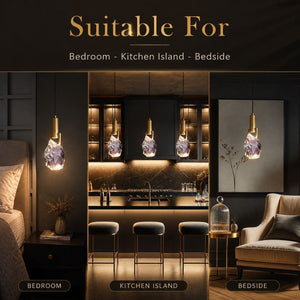Fable Cut Crystal Pendant Light Modern Chandelier
