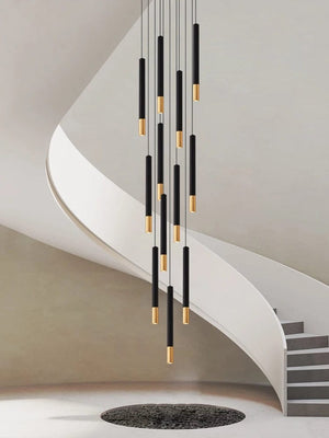 Fallen Staircase Lighting Chandelier 25 / Warm White 3000K Modern Chandelier